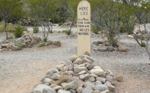 Boot Hill in Tombstone Arizona