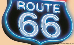 Route 66 Sign in Arizona