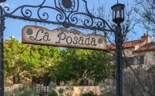 Entrance to La Posada Hotel in Winslow Arizona