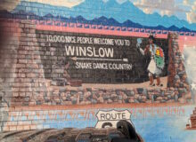 Welcome to Winslow sign in Winslow Arizona