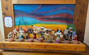 Douglas Last Supper Museum Arizona Native American Kachina Dolls